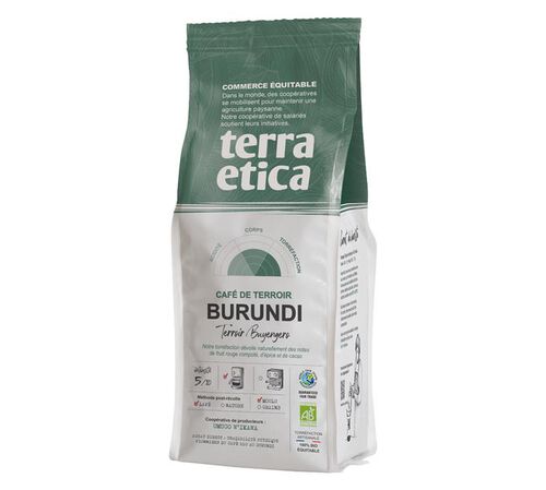 250 g - Caf&eacute; moulu - Burundi Bio - TERRA ETICA