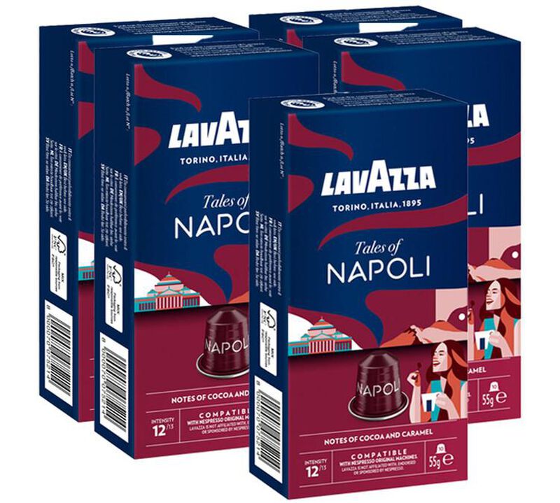 50 capsules compatibles Nespresso* Original Tales Of Napoli - LAVAZZA image number 0