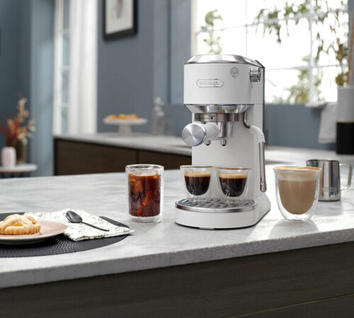 Machine Expresso DELONGHI Dedica Duo EC890.WI Blanc image number 1