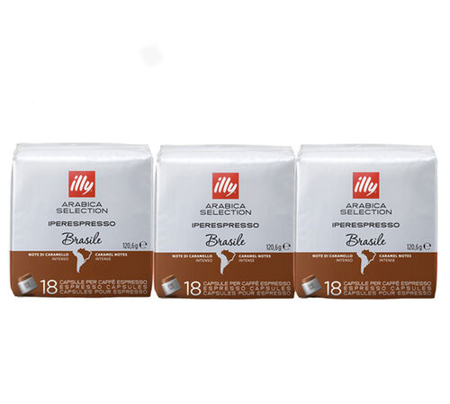 Illy Iperespresso Brasile - 54 coffee capsules