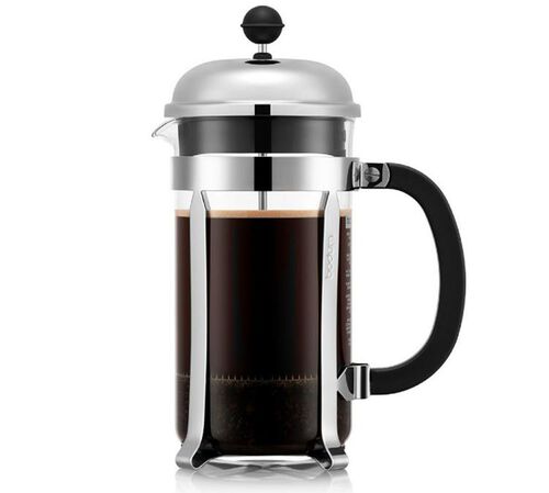 Bodum Chambord Cafetiere in Chrome - 1L