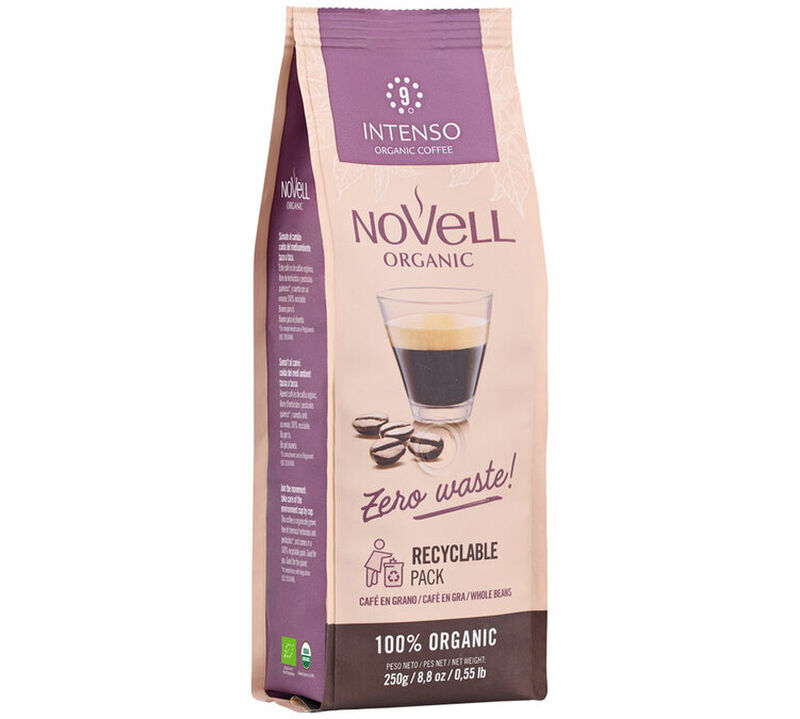 Novell - Caff&egrave; in grani Bio Intenso 3 x 250 g image number 2