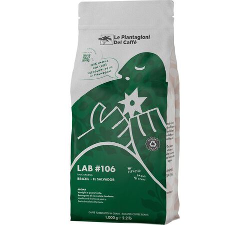 Caf&eacute; en grains - Lab#106 100% Arabica - 1kg - LE PIANTAGIONI DEL CAFF&Egrave;