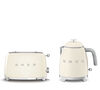 Set Petit-D&eacute;jeuner Grille-Pain TSF01CREU et Bouilloire KLF05CREU Cr&egrave;me - SMEG image number 0