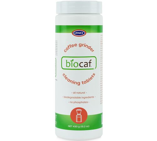 URNEX - Compresse per la pulizia del macinacaff&egrave; BIOCAF 430 g