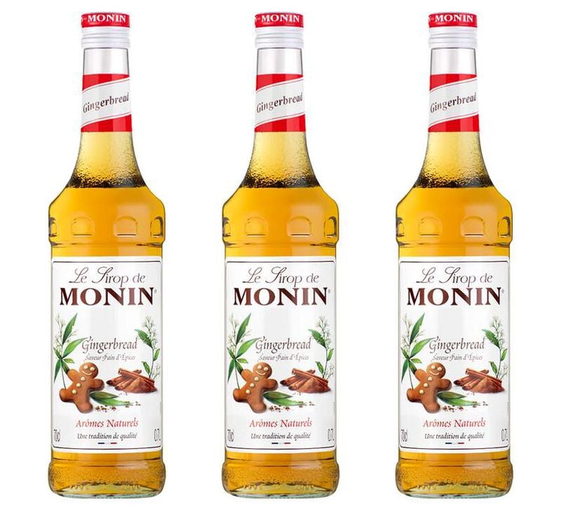 Sirop - Pain d'&eacute;pices - Lot 3 x 70 cl - MONIN image number 0
