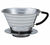 4-Cup flat-bottomed Kalita Wave Dripper 185 in stainless steel image