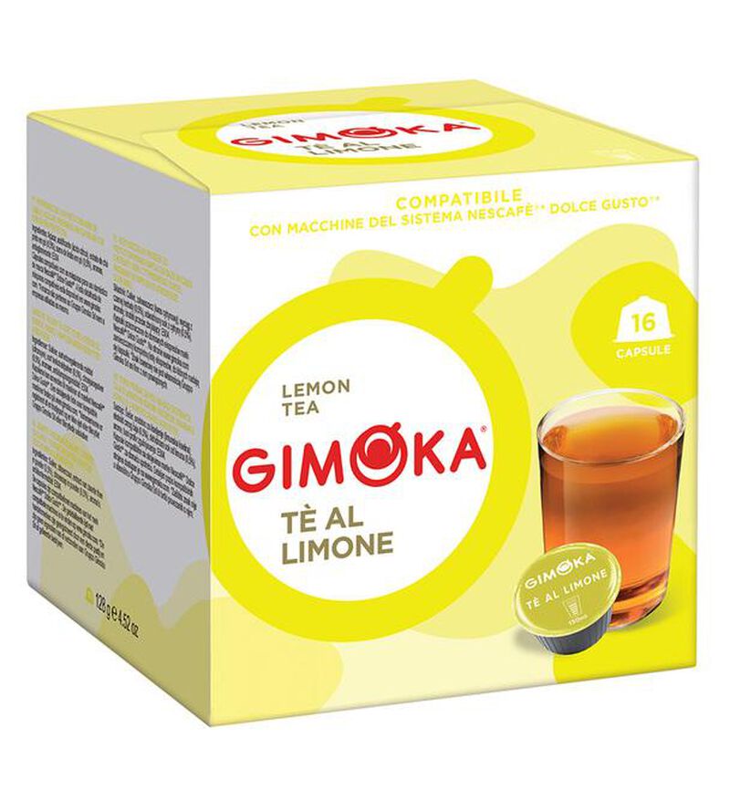 16 capsule compatibili Nescafe* Dolce Gusto* T&egrave; al Limone &ndash; Gimoka image number 0
