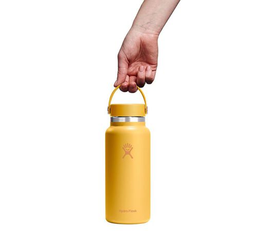 Bouteille isotherme Wide Mouth Flex Cap Sunbeam 94 cl - HYDRO FLASK image number 2