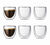 Bodum - 6 Bicchierini da caff&egrave; doppia parete - Pavina 8 cl image