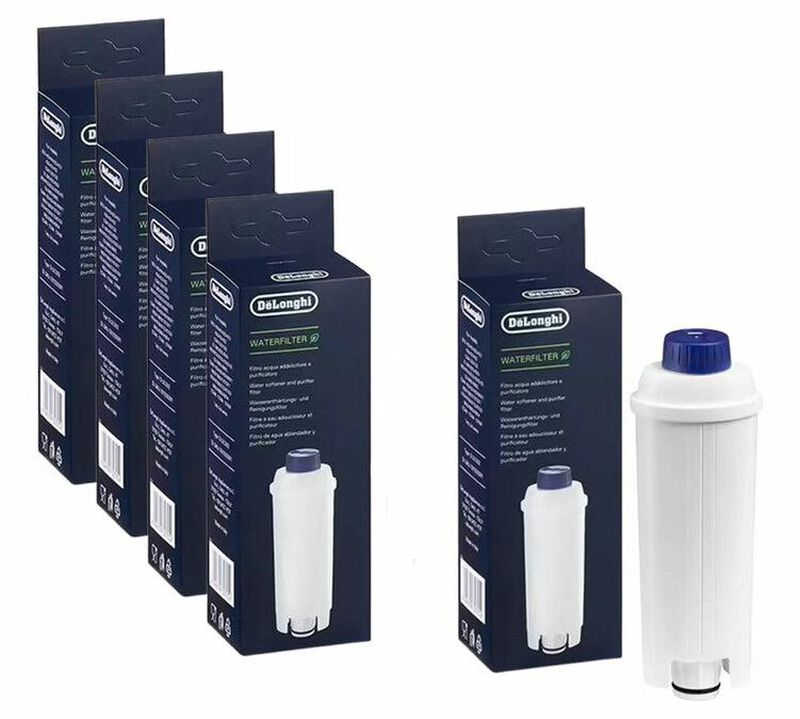 4 Cartouches filtrantes DELONGHI DLSC002 + 1 OFFERTE image number 0
