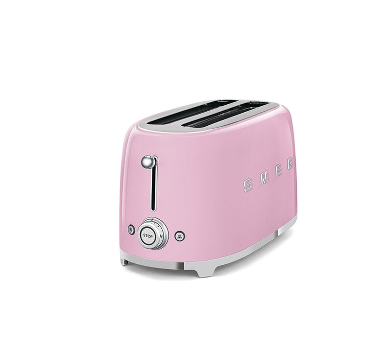 Grille-pain TSF02PKEU 4 tranches - Rose - SMEG image number 1
