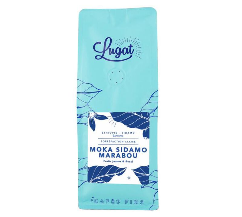 Lugat Specialty Coffee Beans Moka Sidamo Marabou from Ethiopia - 250g image number 0