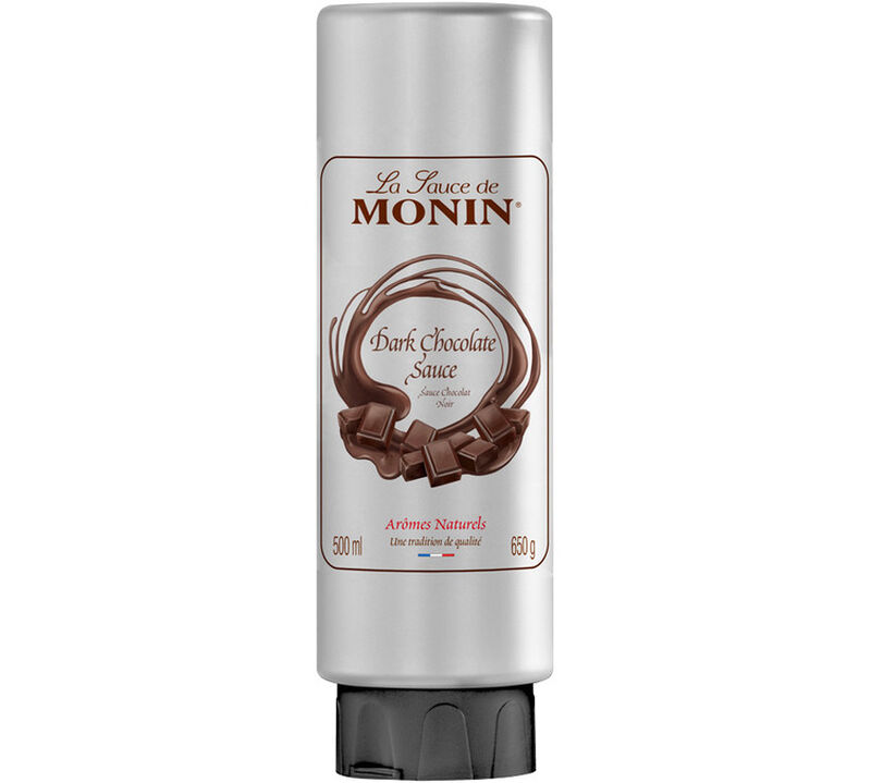 Sauce chocolat noir 500 ml - MONIN image number 0