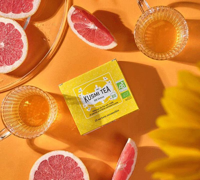 Kusmi Tea Organic BB Detox Tea - 20 tea bags image number 1