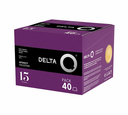 DeltaQ N&deg;15 MythiQ x 40 coffee capsules