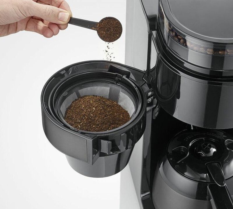 Cafeti&egrave;re filtre avec broyeur KA4831 verseuse isotherme - SEVERIN image number 4