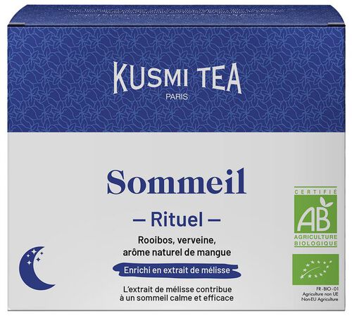 Kusmi Tea Organic Herbal Tea Sleep Ritual x 18 Tea Bags