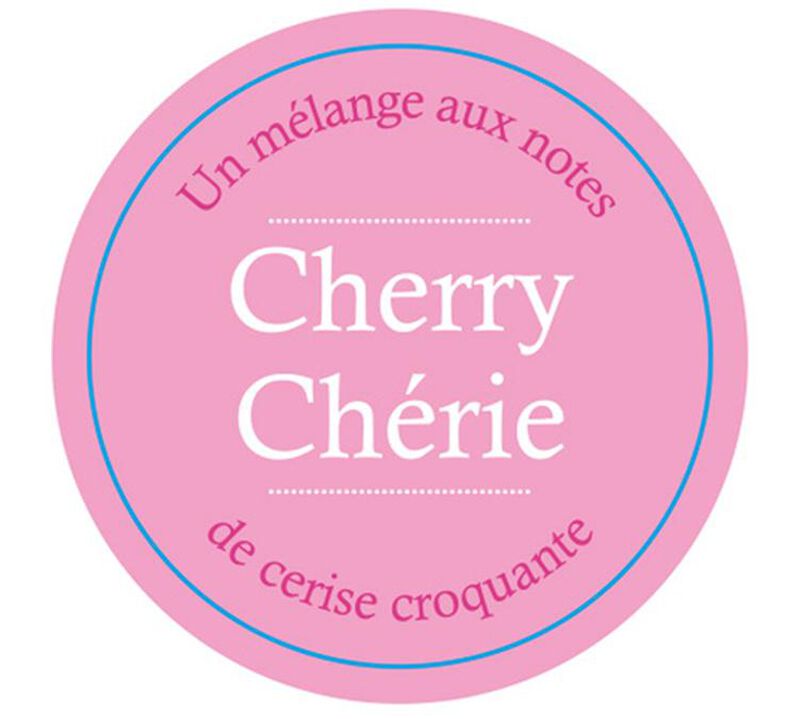 Th&eacute; Oolong et Vert Cherry Ch&eacute;rie - Vrac 100 g - COMPTOIR FRAN&Ccedil;AIS DU TH&Eacute; image number 1