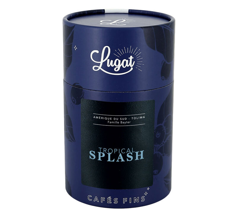 Lugat - Caff&egrave; in grani - Tropical Splash - Colombia - 200 g image number 0