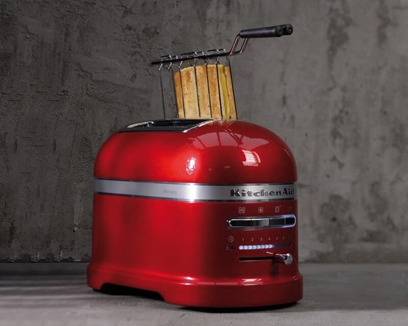 Toaster KitchenAid 5KMT2204EMS Artisan 2 tranches gris &eacute;tain image number 3