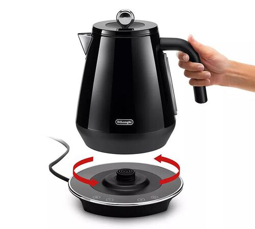 Delonghi - Wasserkocher Eclettica mit einstellbarer Temperatur - KBY2011.BK schwarz image number 1
