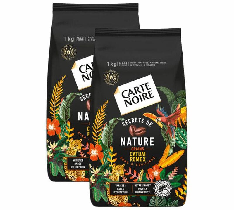 2 x 1 kg - Caf&eacute; en grain - Secret de Nature Catuai - CARTE NOIRE image number 0