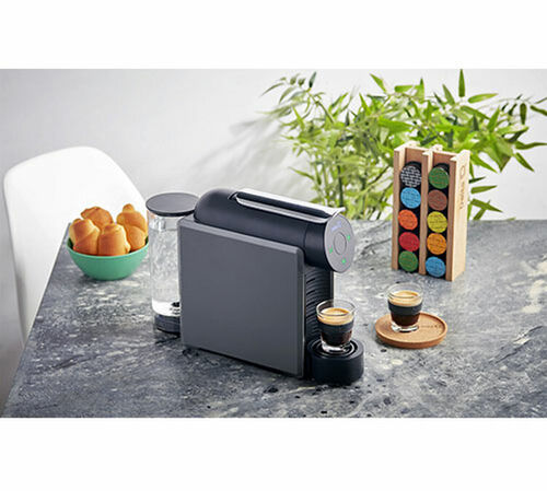 Machine &agrave; caf&eacute; capsules Delta Q Mini Qool - Grise + Offre cadeau image number 5