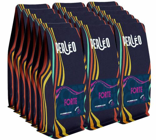 18 x 250 g Caf&eacute; moulu - Forte - PERL&Eacute;O