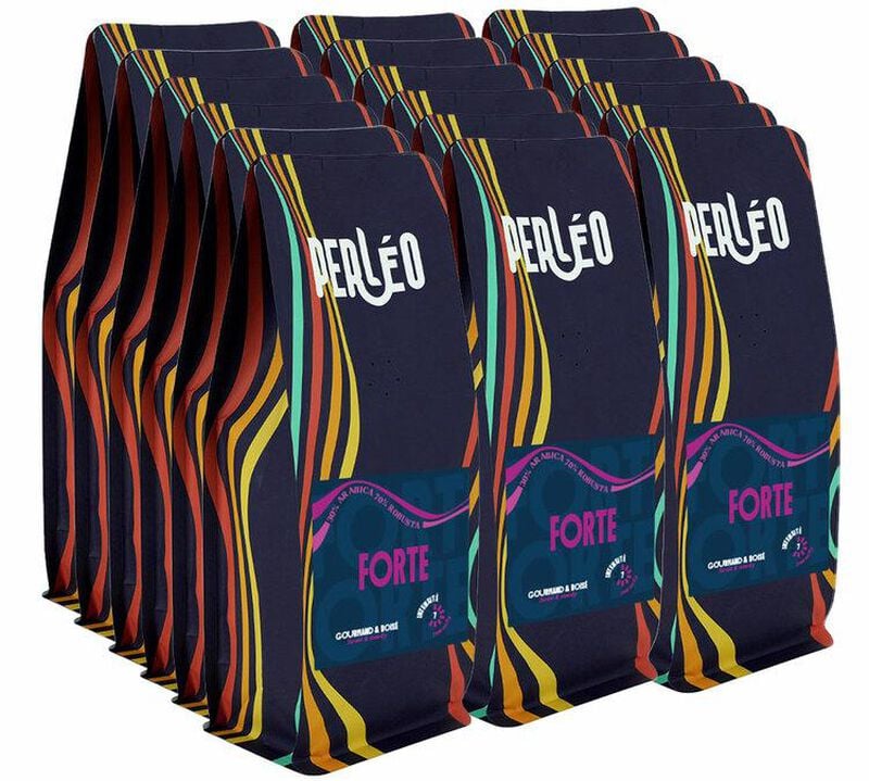 18 x 250 g Caf&eacute; moulu - Forte - PERL&Eacute;O image number 0