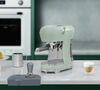 Machine expresso SMEG Vert d'eau ECF02PGEU Ann&eacute;es 50 image number 3
