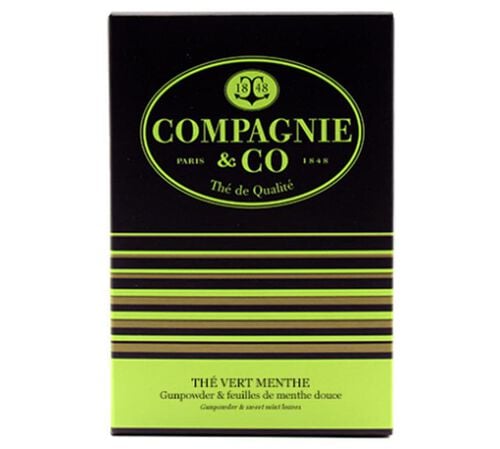 Mint green tea - 25 pyramid bags - Compagnie Coloniale