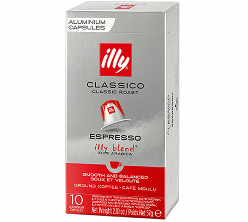 10 Nespresso* Original Compatible Capsules Classico Roast &ndash; ILLY
