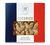32 Golden Sugar Cubes Rooster Cocorico - Canasuc image