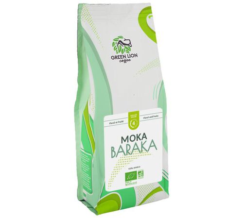 Green Lion Coffee Ethiopie Moka Baraka - 1kg - Grains image number 1