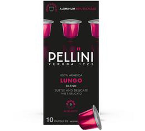 Pellini Nespresso* Original Compatible Pods Lungo x 10