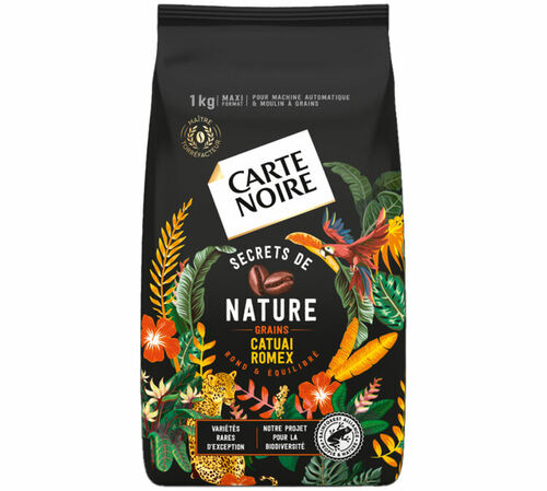 1 kg - Caf&eacute; en grain - Secret de Nature Catuai - CARTE NOIRE