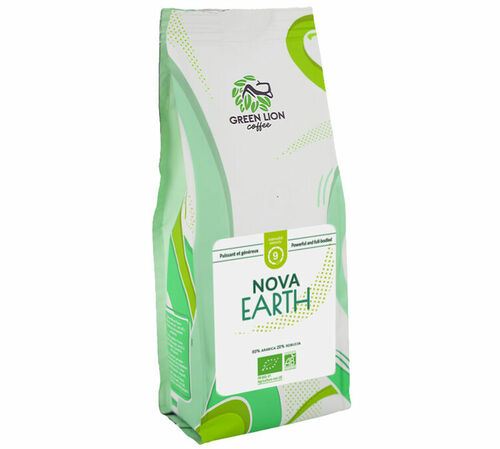GREEN LION COFFEE - Caff&egrave; in grani - Nova Earth - 1kg