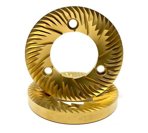 Meules 75 mm en Titane pour moulin Nuova Simonelli Mythos