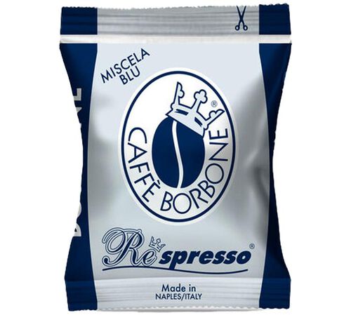 200 capsule compatibili Nespresso* Original - Caff&eacute; Borbone Respresso Miscela Blu image number 1