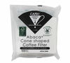 Cafec Abaca+ Filter Paper Cone-Shaped 4 Cups x 100 image number 0