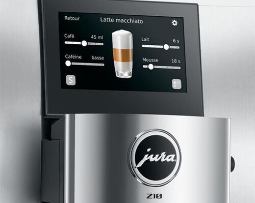 machine &agrave; caf&eacute; auto - Z10 ALUMINIUM WHITE (EB) - JURA - Tr&egrave;s bon &eacute;tat image number 5