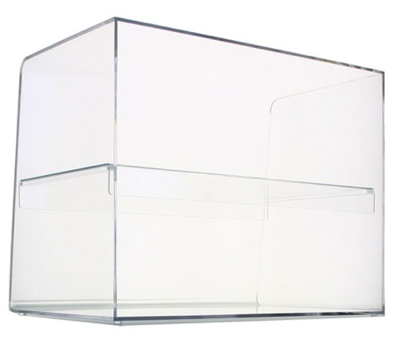 Produits - LINUM - Pr&eacute;sentoir ferm&eacute; 2 niveaux en plexiglas image number 0