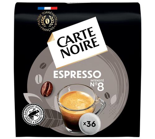 36 dosettes souples N&deg;8 Espresso Classic - CARTE NOIRE