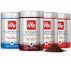Illy - Caff&egrave; macinato - Kit assaggio 4 x 250 g image number 0