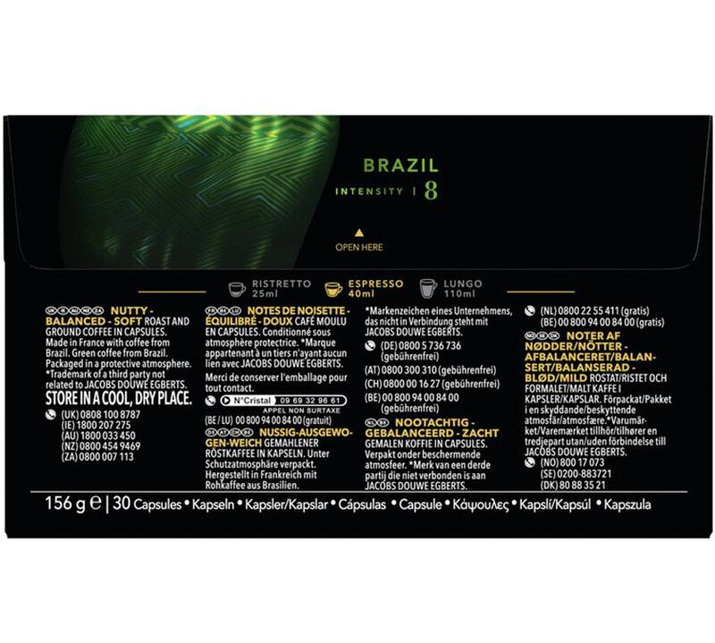 90 capsules compatibles Nespresso* Original Brazil - L'OR ESPRESSO image number 2