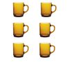 6 mugs "Versailles" couleur vermeil 26 cl - Duralex image number 0