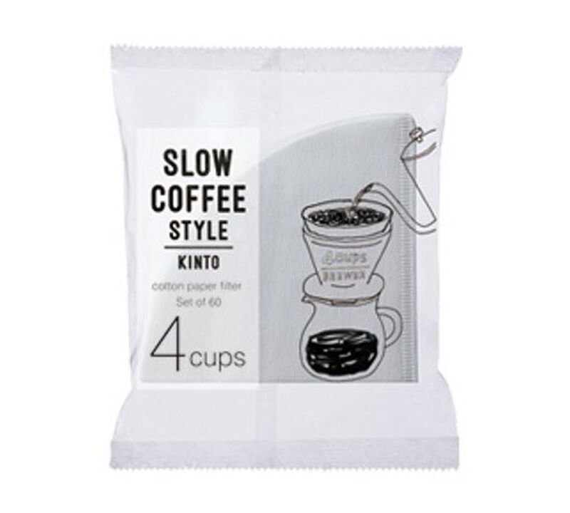 Kinto 4-cup white cone filter SCS-04-CP-60 x 60 image number 0