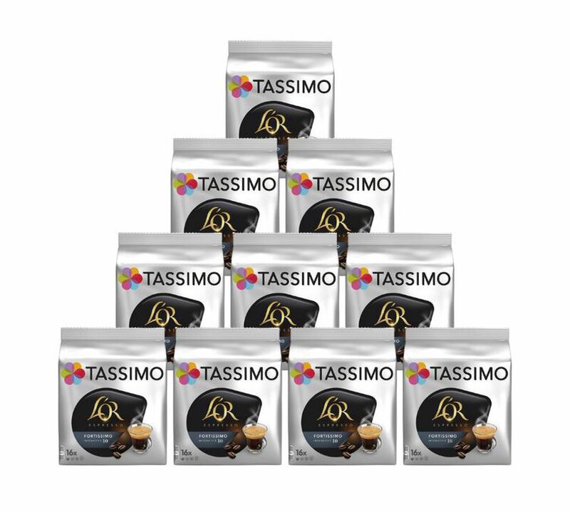 L'OR Espresso Fortissimo Coffee Pods 10 Packs (160 Drinks) image number 0