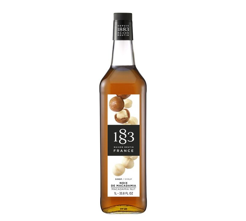 Sirop 1883 Routin Noix de Macadamia - Bouteille Plastique - 1L image number 0